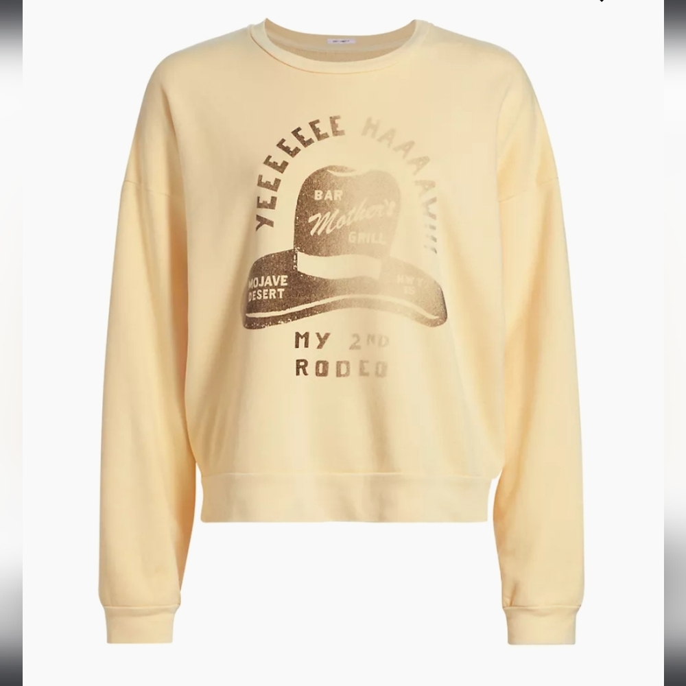 Mother My 2nd Rodeo sweat shirt NWT SZ M - Picture 7 of 13